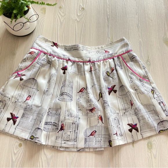 Ted Baker London Dresses & Skirts - Ted Baker London Whimsical Birds Skirt